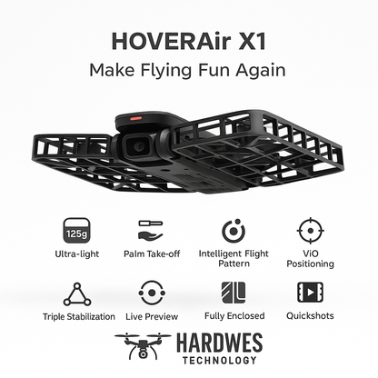 Hoverair X1 Pocket-Sized Self-Flying Camera